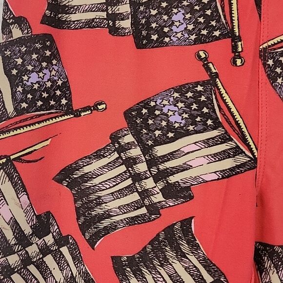 LulaRoe Tween 4th of July print legging Women's Size S - Picture 4 of 11
